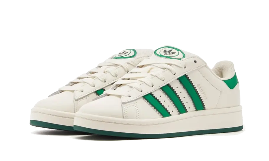 Alternative view of Adidas Campus 00S Core White Green
