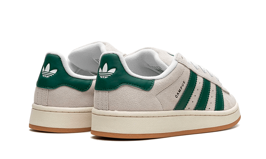 Adidas Campus 00S Crystal White Dark Green - Image 3