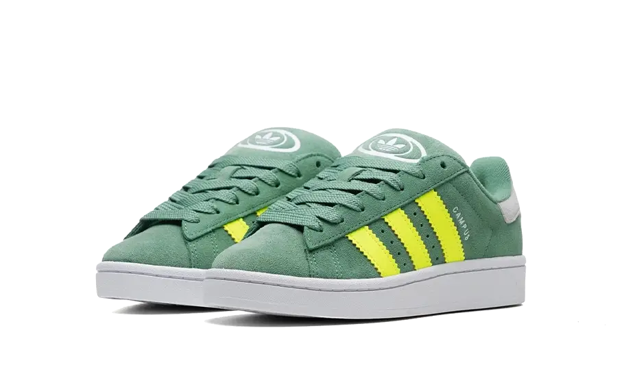 Alternative view of Adidas Campus 00S Green Solar Yellow