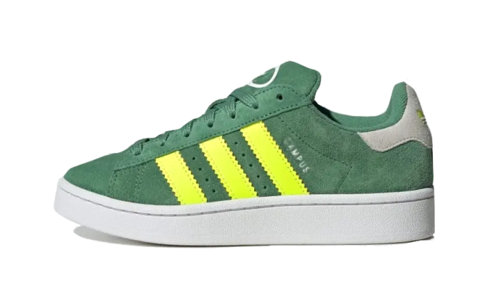 Adidas Campus 00S Green Solar Yellow - Image 4