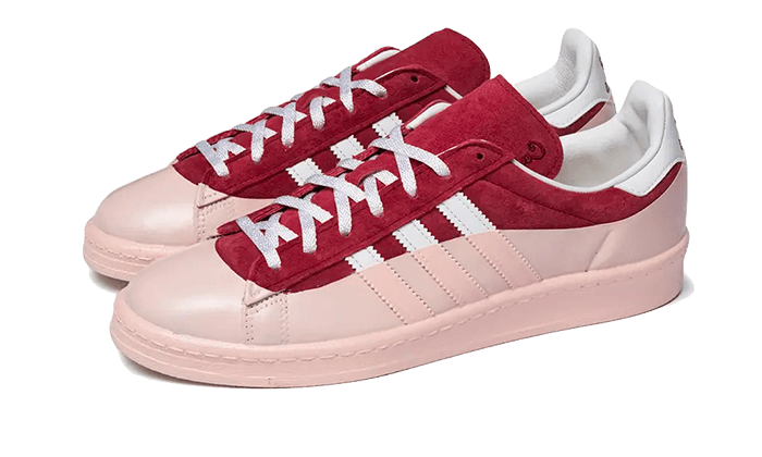 Alternative view of Adidas Campus 80S Cali Thornhill Dewitt Burgundy