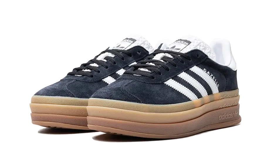 Alternative view of Adidas Gazelle Bold Core Black Cloud White