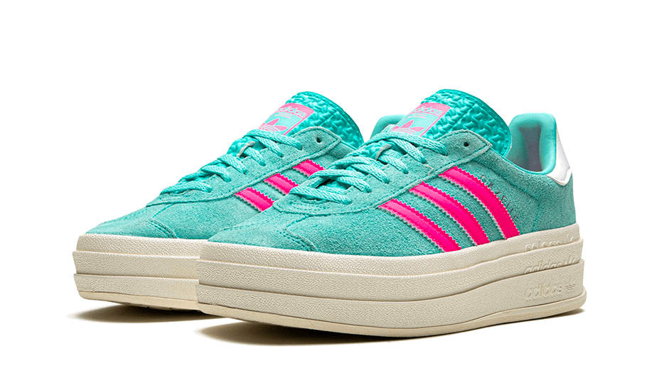 Alternative view of Adidas Gazelle Bold Flash Aqua Lucid Pink