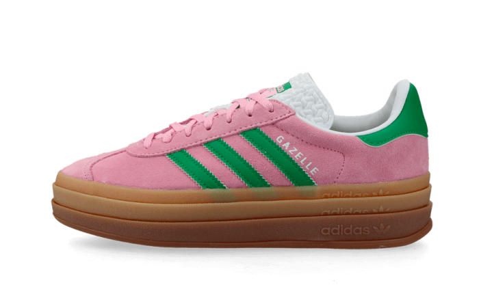 Adidas Gazelle Bold True Pink Green Cloud White - Image 3
