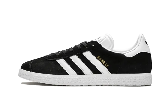 Adidas Gazelle Core Black Cloud White Gold - Image 5