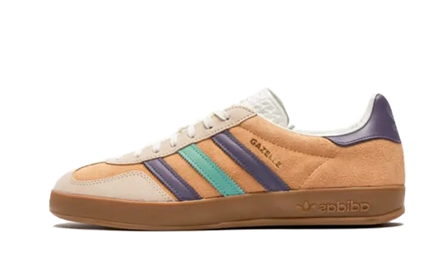 Adidas Gazelle Indoor Glow Orange Shadow Violet 2