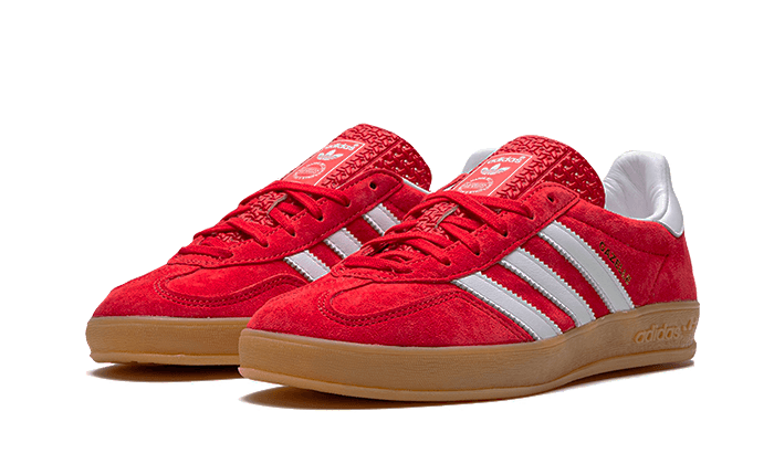 Alternative view of Adidas Gazelle Indoor Scarlet Cloud White