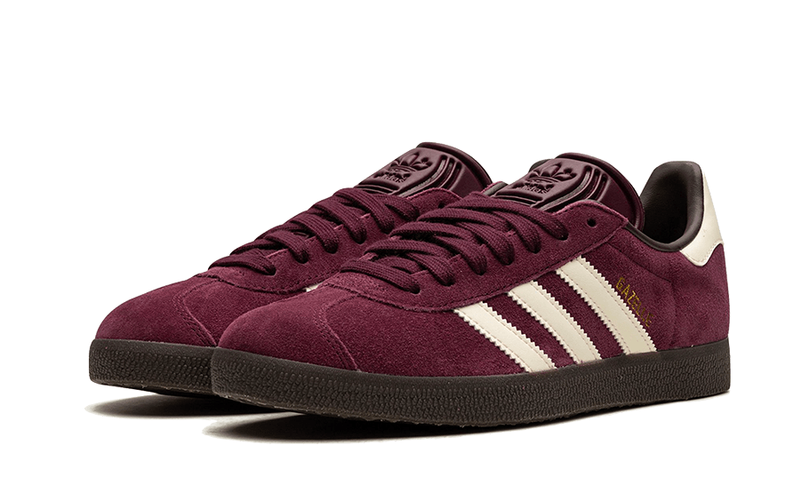 Alternative view of Adidas Gazelle Maroon Chalk White