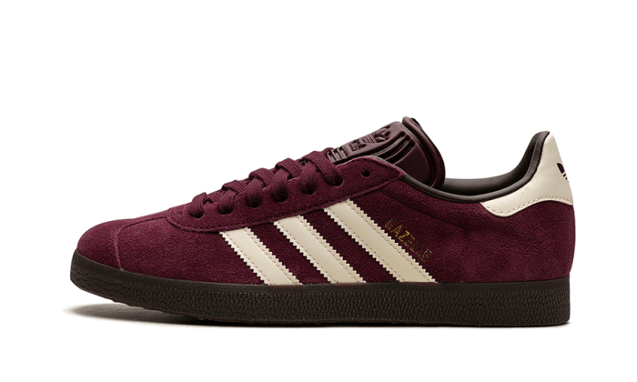 Adidas Gazelle Maroon Chalk White - Image 4