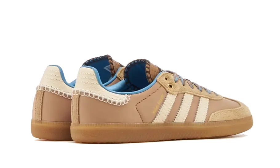 Adidas Samba Nylon Wales Bonner Desert White - Image 3