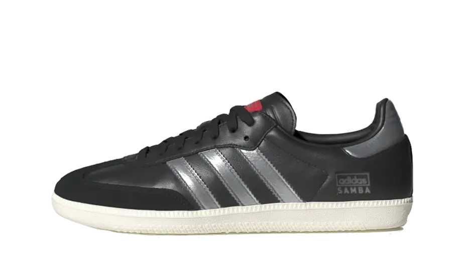 Adidas Samba Og Core Black Silver Metallic