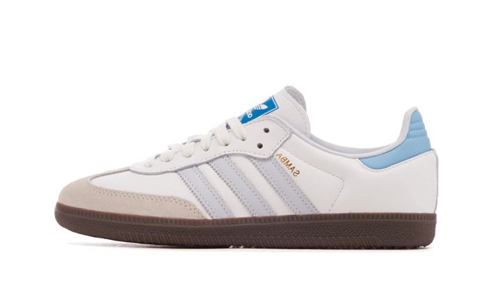 Adidas Samba Og Core White Halo Blue