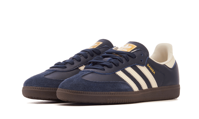 Alternative view of Adidas Samba Og Night Navy Cream White Gum