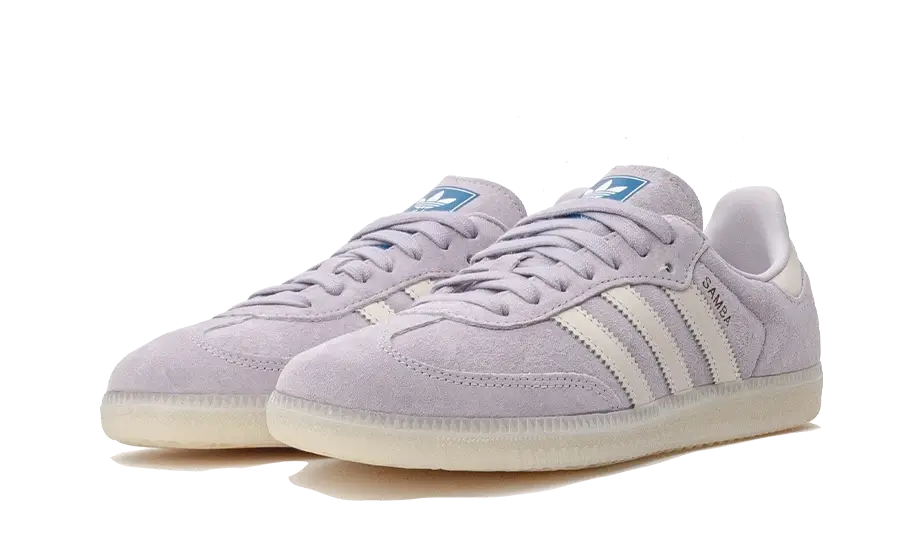 Alternative view of Adidas Samba Og Silver Dawn Chalk White