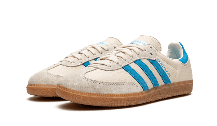 Alternative view of Adidas Samba Og Sporty Rich Beige Blue