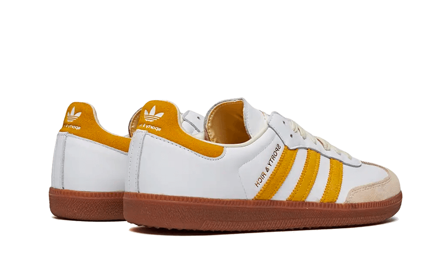 Adidas Samba Og Sporty Rich White Bold Gold - Image 3