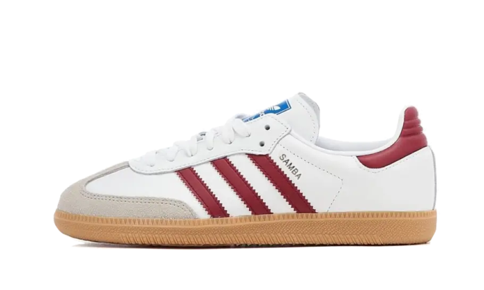Adidas Samba Og White Burgundy Gum - Image 5
