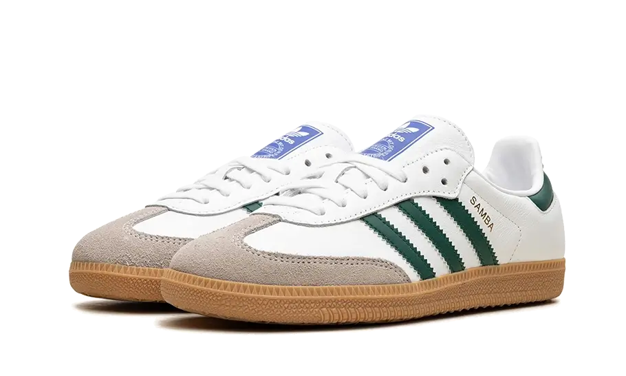Alternative view of Adidas Samba Og White Collegiate Green Gum