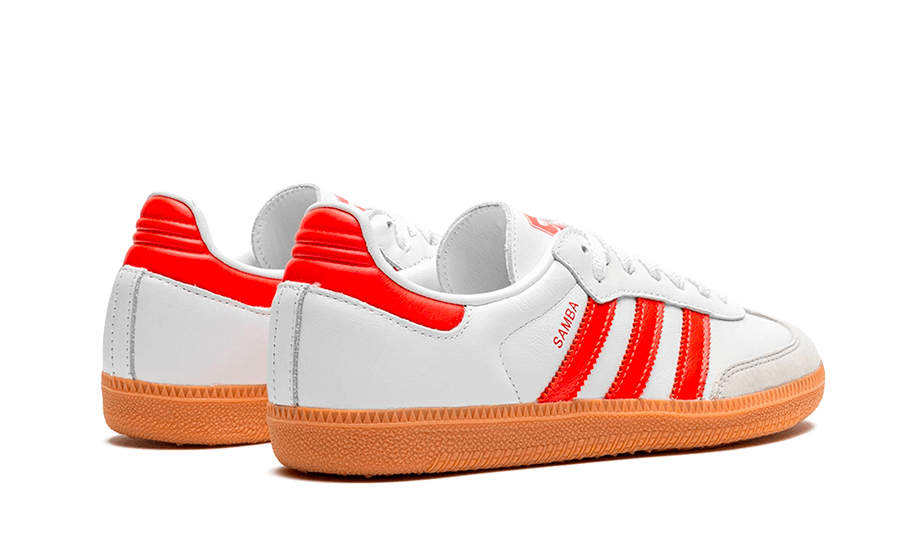 Adidas Samba Og White Solar Red Gum - Image 3