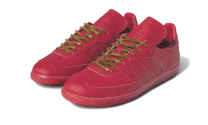 Alternative view of Adidas Samba Pharrell Humanrace Red