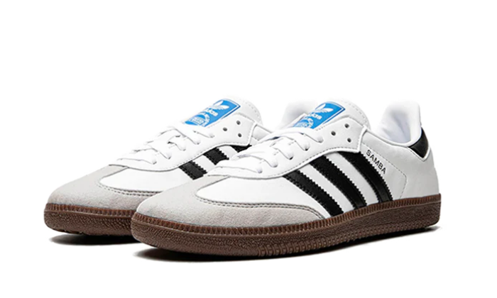 Alternative view of Adidas Samba Vegan White Gum