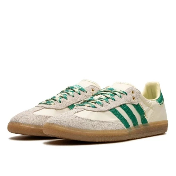 Alternative view of Adidas Samba Wales Bonner Cream Green