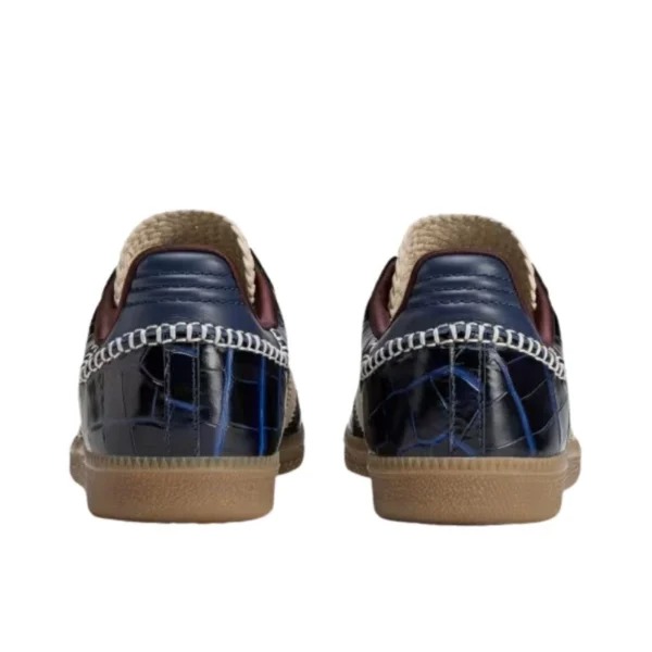 Adidas Samba Wales Bonner Navy Croc - Image 3