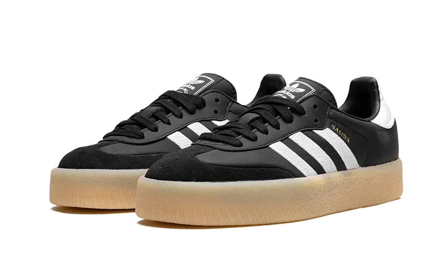 Alternative view of Adidas Sambae Black White Gum