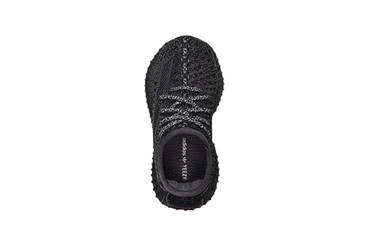 Adidas Yeezy Boost 350 V2 Kids Black Non Reflective - Image 4