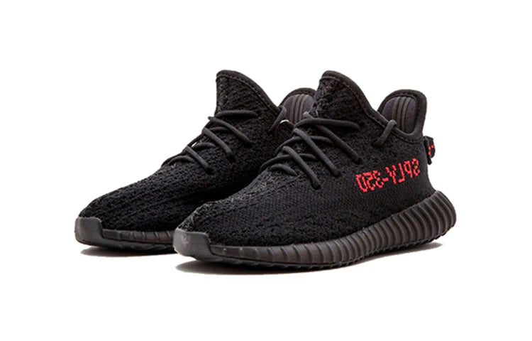 Alternative view of Adidas Yeezy Boost 350 V2 Kids Bred Core