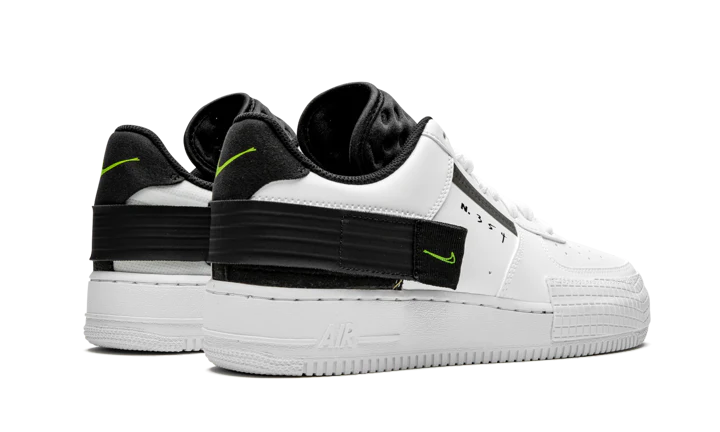 Air Force 1 Low Drop Type White Black Volt - Image 4