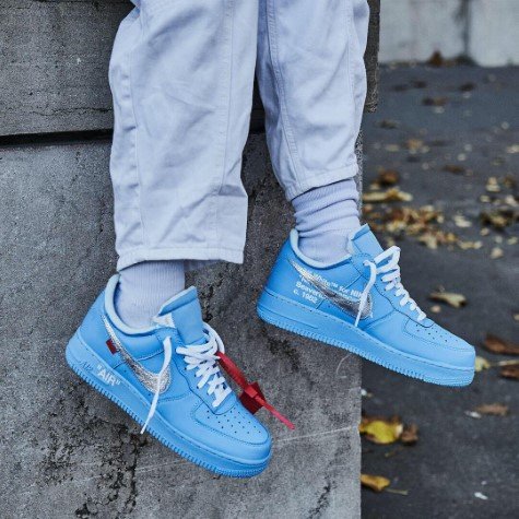 Air Force 1 Low Off White Mca University Blue - Image 5