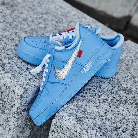 Air Force 1 Low Off White Mca University Blue - Image 6