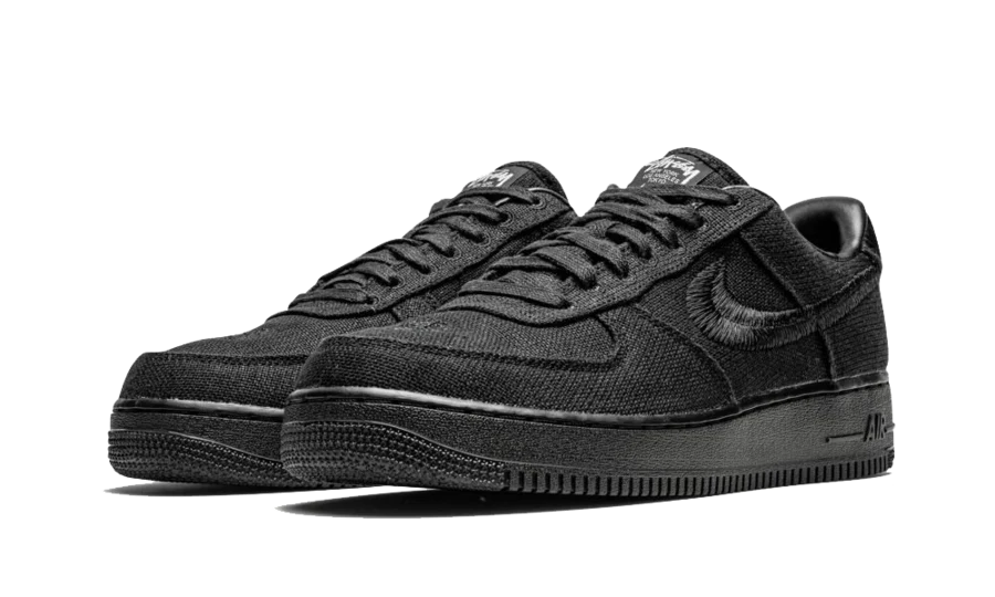 Alternative view of Air Force 1 Low Stussy Black