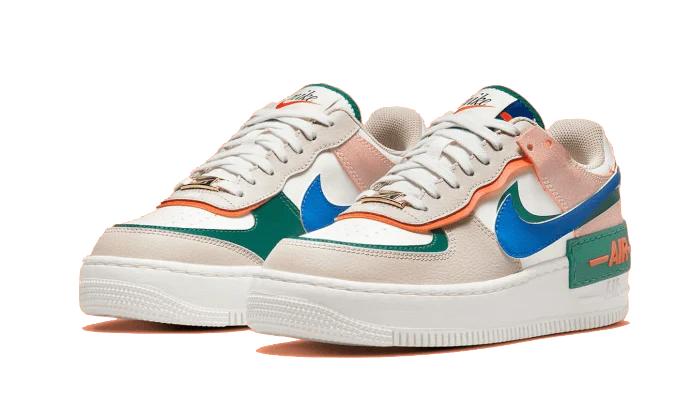 Alternative view of Air Force 1 Shadow Sail Signal Blue Green