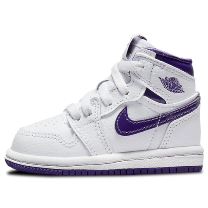 Air Jordan 1 High Kids Court Purple - Image 6