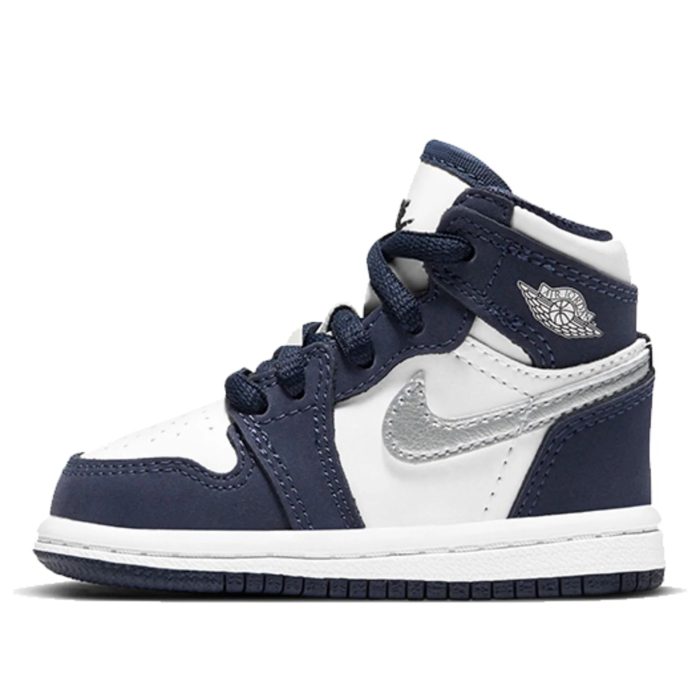 Air Jordan 1 High Kids Midnight Navy - Image 6