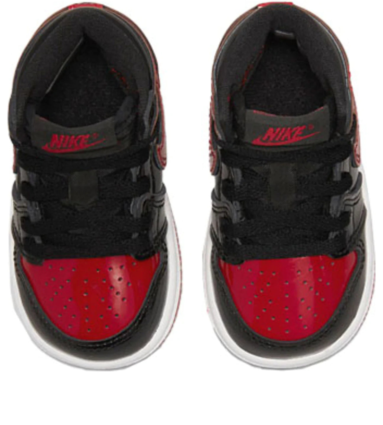 Air Jordan 1 High Kids Patent Red - Image 3