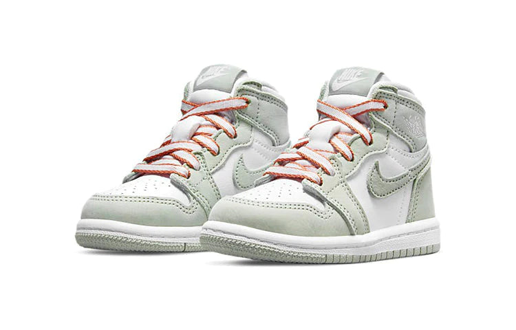 Alternative view of Air Jordan 1 High Kids Seafoam