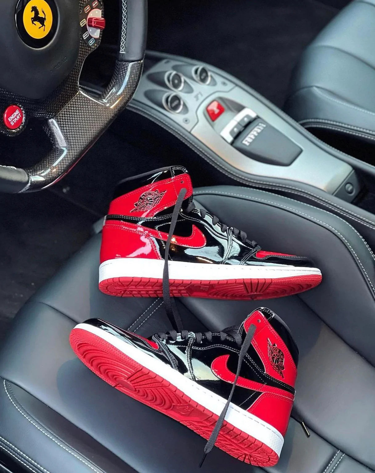 Air Jordan 1 High Og Patent Bred - Image 4