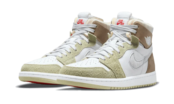 Alternative view of Air Jordan 1 High Zoom Air Cmft Olive Aura