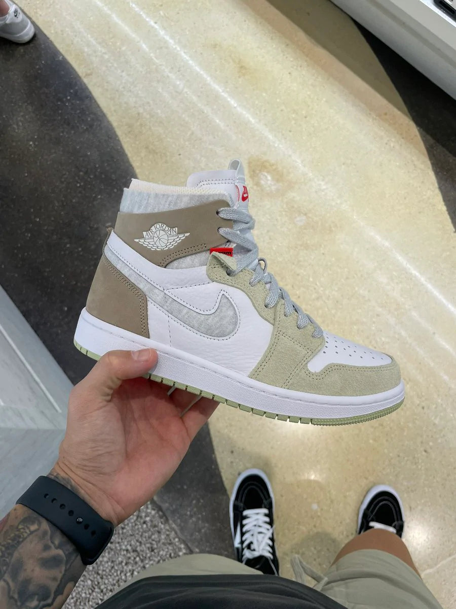 Air Jordan 1 High Zoom Air Cmft Olive Aura - Image 4