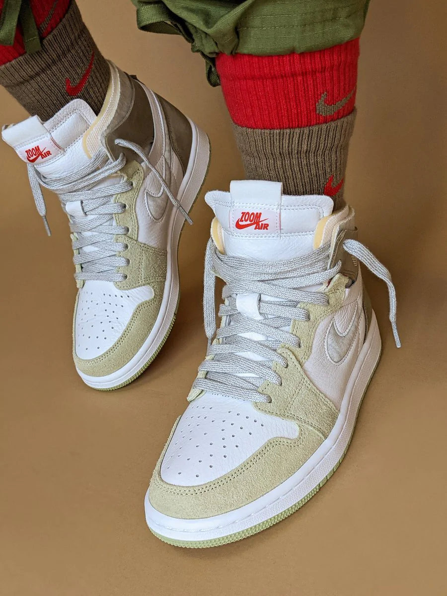 Air Jordan 1 High Zoom Air Cmft Olive Aura - Image 5