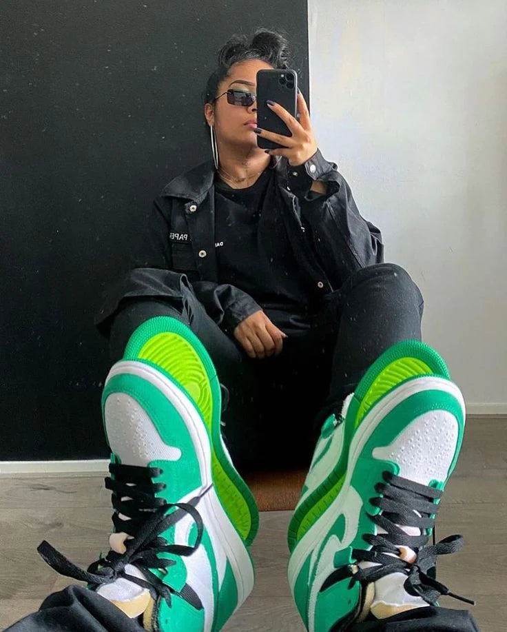 Air Jordan 1 High Zoom Air Cmft Stadium Green - Image 4