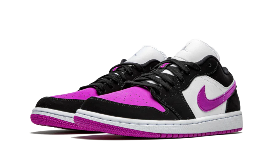 Alternative view of Air Jordan 1 Low Black Cactus Flower