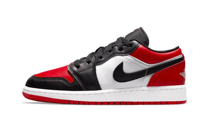 Air Jordan 1 Low Bred Toe 2021
