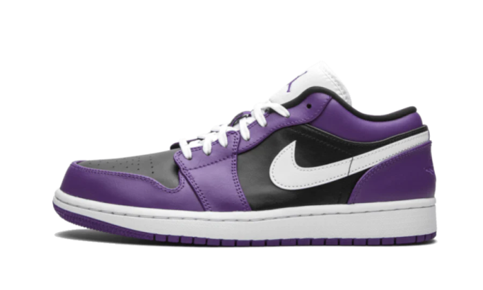 Air Jordan 1 Low Court Purple Black - Image 6