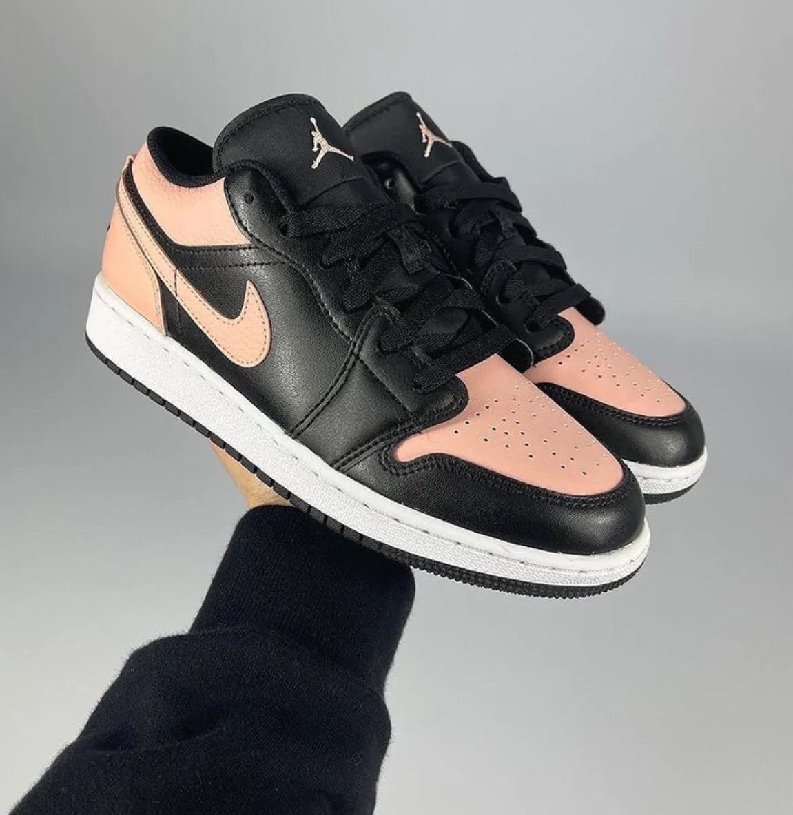 Alternative view of Air Jordan 1 Low Crimson Tint