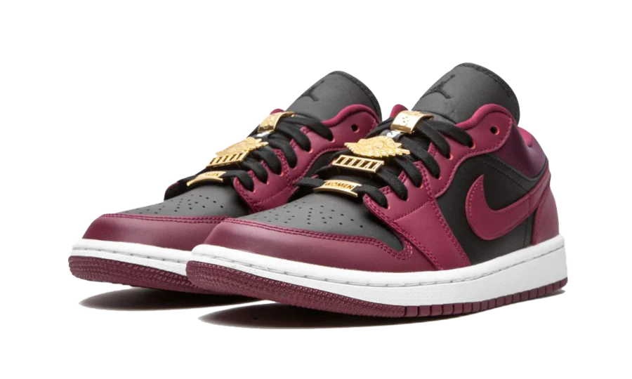 Alternative view of Air Jordan 1 Low Dark Beetroot