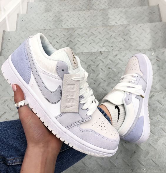 Air Jordan 1 Low Sky Grey Paris - Shop Sneakers Online And Cozy Shoes | Cozy Kicks Official - Image 4